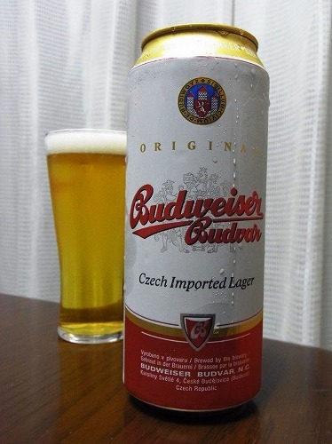 ブドヴァイゼル・ブドヴァル(Budweiser Budvar)　ビールジョッキ　0.5l